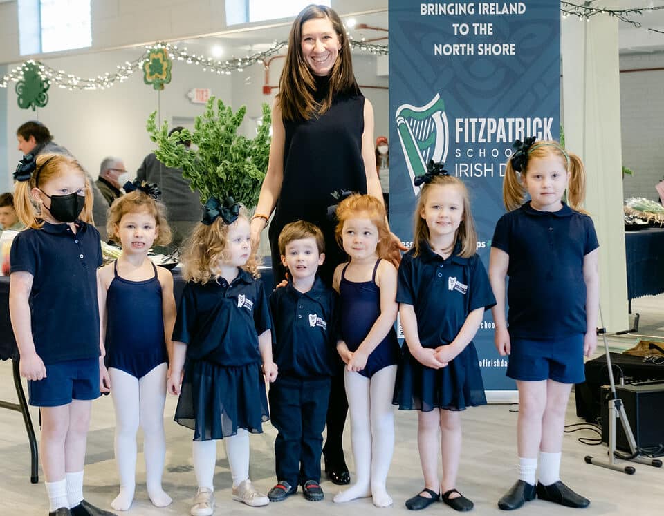 Students from Fitzpatrick School of Irish Dance