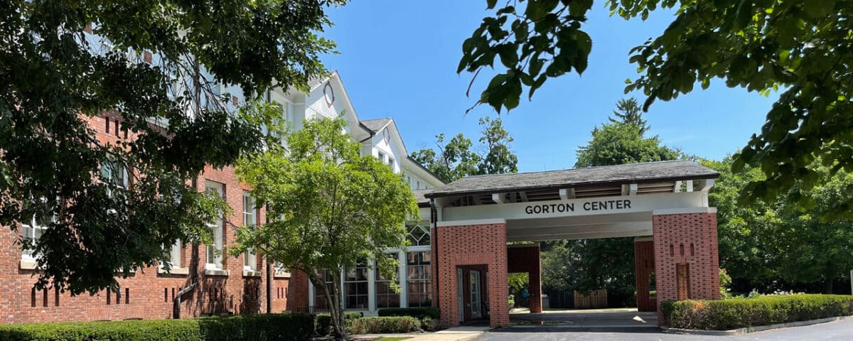 Gorton Center Porte Cochere & Garden