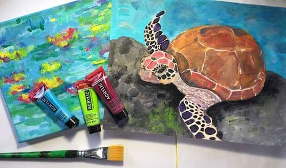 Art Camp with Periwinkle Art Studio: Acrylic Painting
