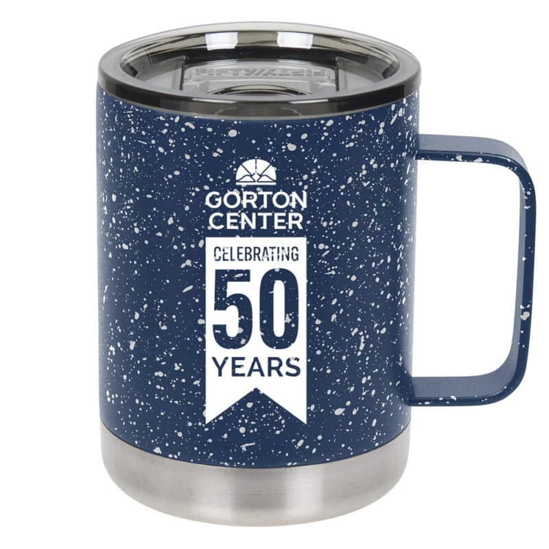 Insulated Mug with Gorton 50th Logo