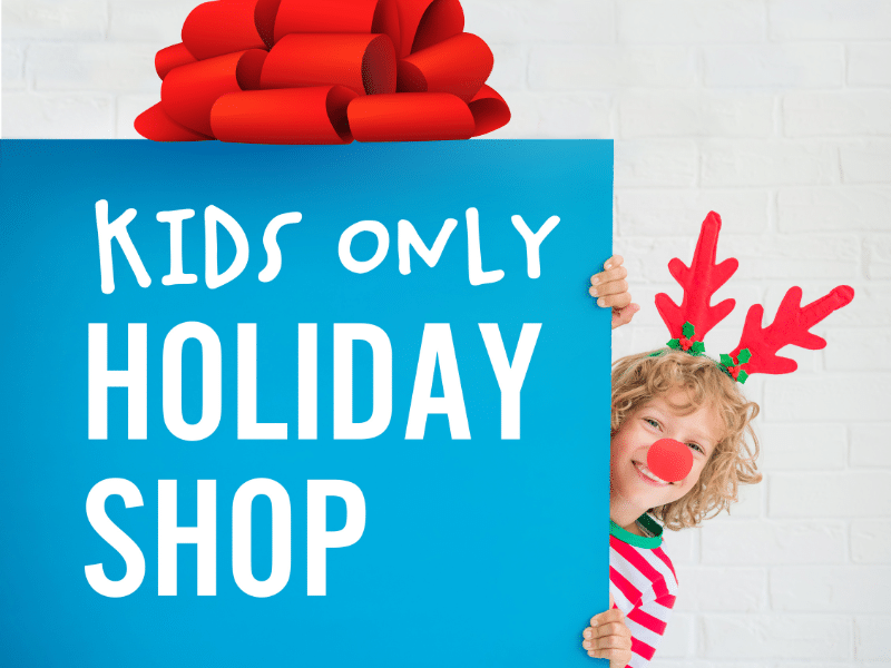 Kids Only Holiday Shop