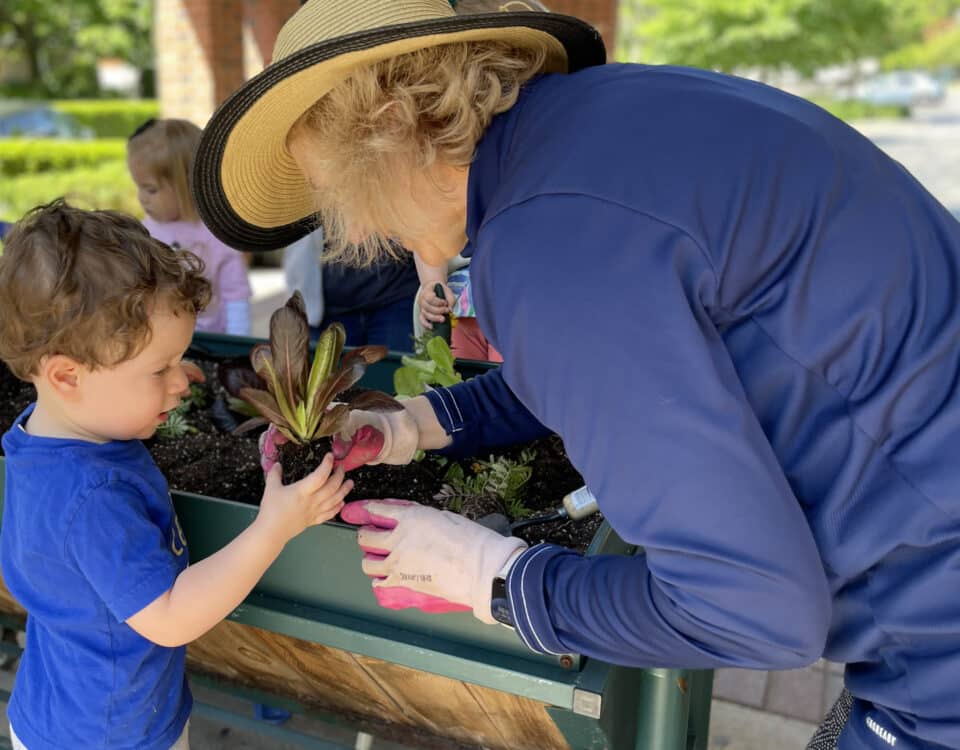 Garden Club Volunteers at CLC