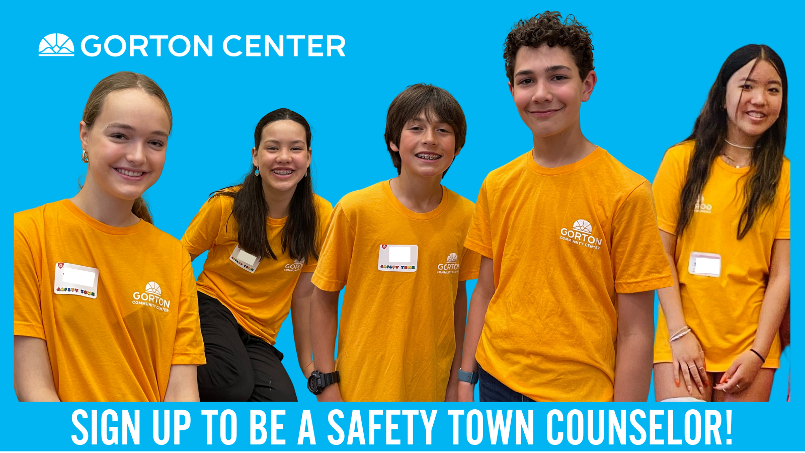 Sign Up to be a Safety Town Counselor!