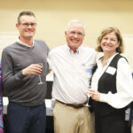 Gorton center board members posing together in a line