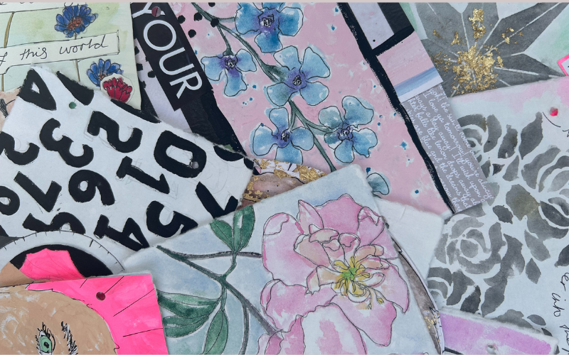 Mixed media art items