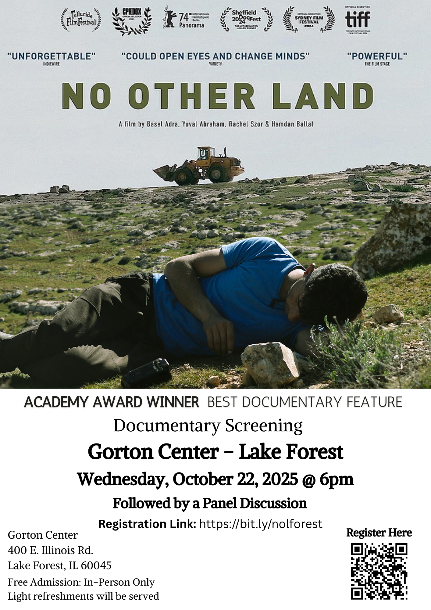 Copy of No Other Land Lake Forest