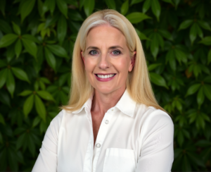A headshot of Dr. Mary Faith Terkildsen who is speaking on the panel for the M-Factor