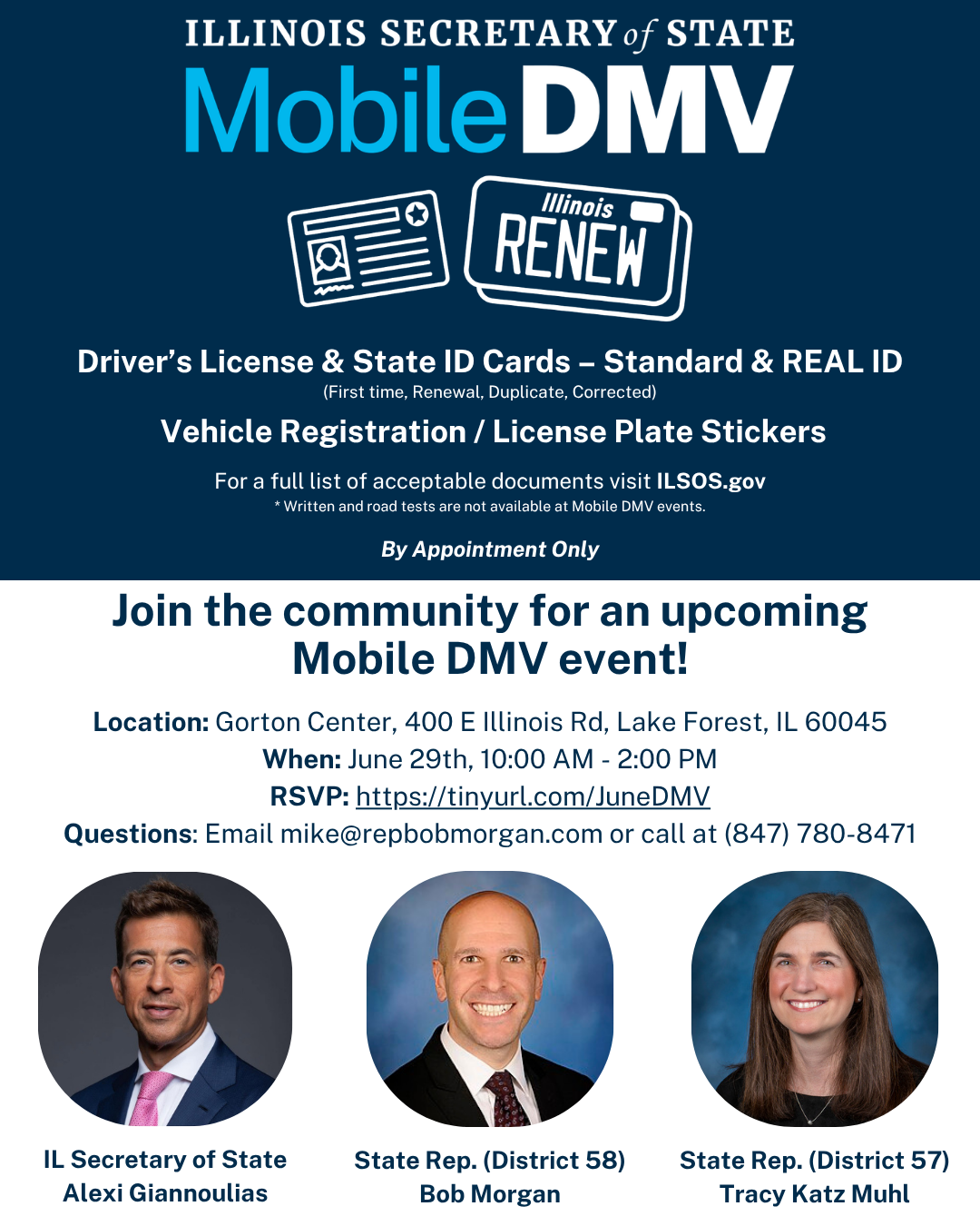 Illinois Secretary of State Mobile DMV Event