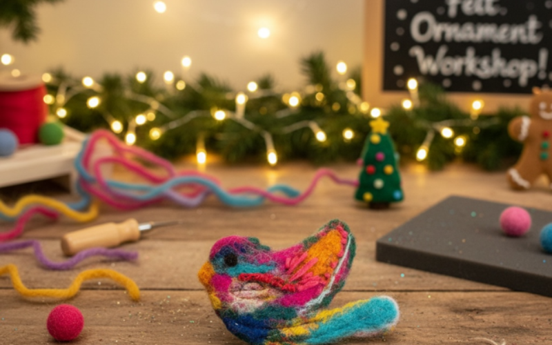 Holiday Felt Ornaments