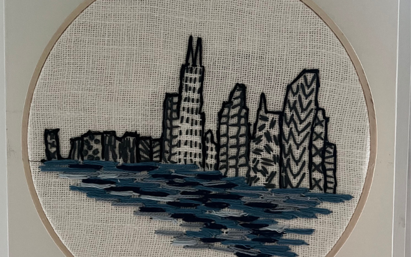 embroidery skyline