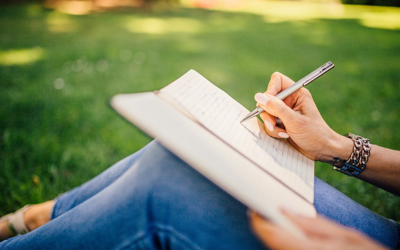 writing sized